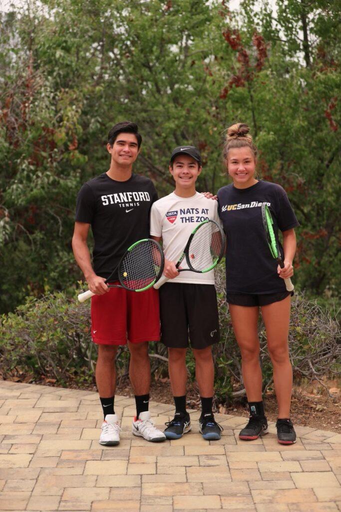 Family of titans: Stratakos siblings dominate on the tennis court