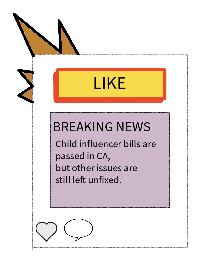 New California bills protect child influencers’ earnings acquired from likes and engagement on their page.