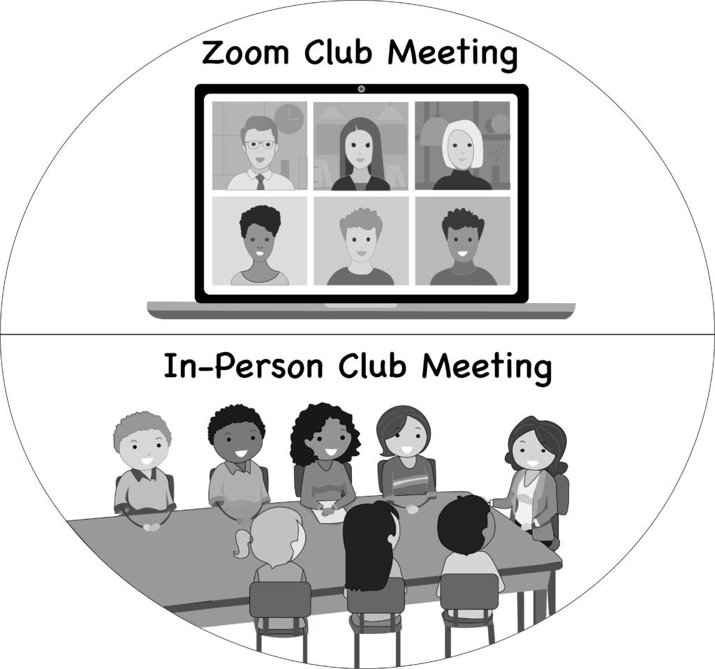 Clubs readjust to an in-person setting