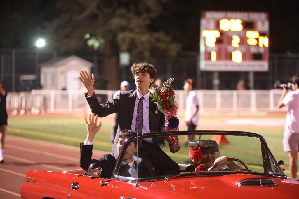 Expanded Homecoming court celebrated at football game