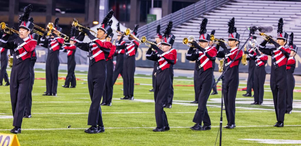 Marching band won 4th place at the Sacramento regional championships on Nov. 5.