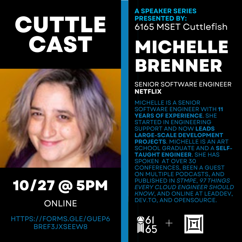 An infographic detailing Cuttlecast’s Oct. 27 online session.