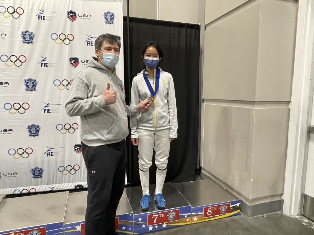 In March 2022, sophomore Vera Fung placed 7th out of around 30 fencers at the North American Cup in Ontario, California.
