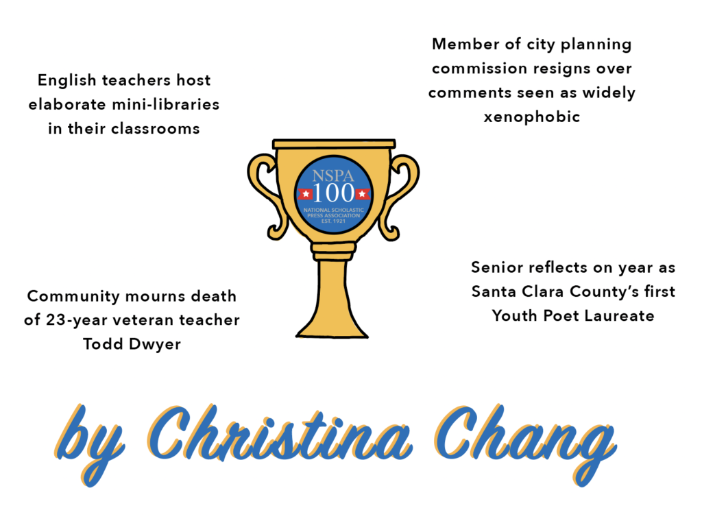 Chang+received+the+NSPA+honorable+mention+award+for+her+impactful+journalism+portfolio.