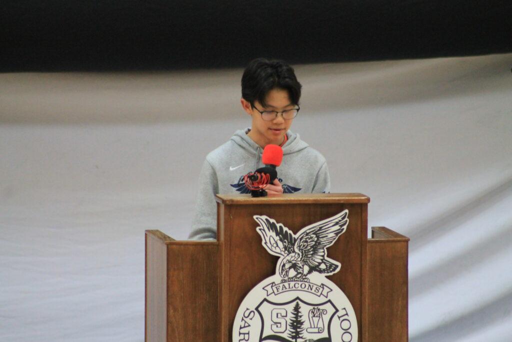 Sophomore Timothy Leung spoke about being sexually assaulted while in seventh grade and his journey to acceptance. 