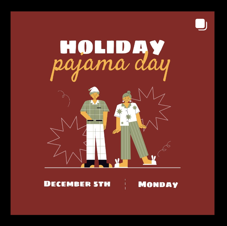 Holiday Pajama Day was good, but we’re still waiting for it to be great.