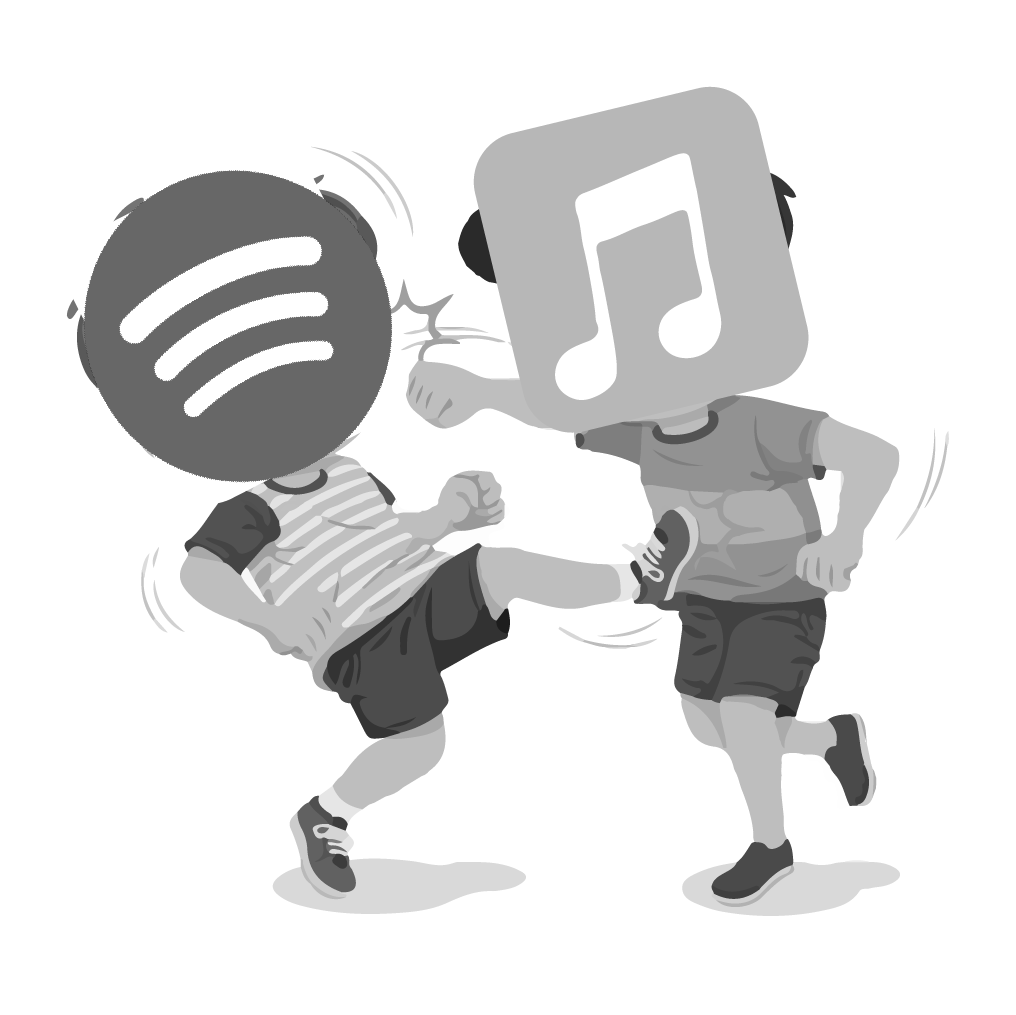 The feud between Spotify and Apple is as old as streaming itself… but its time for it to end.