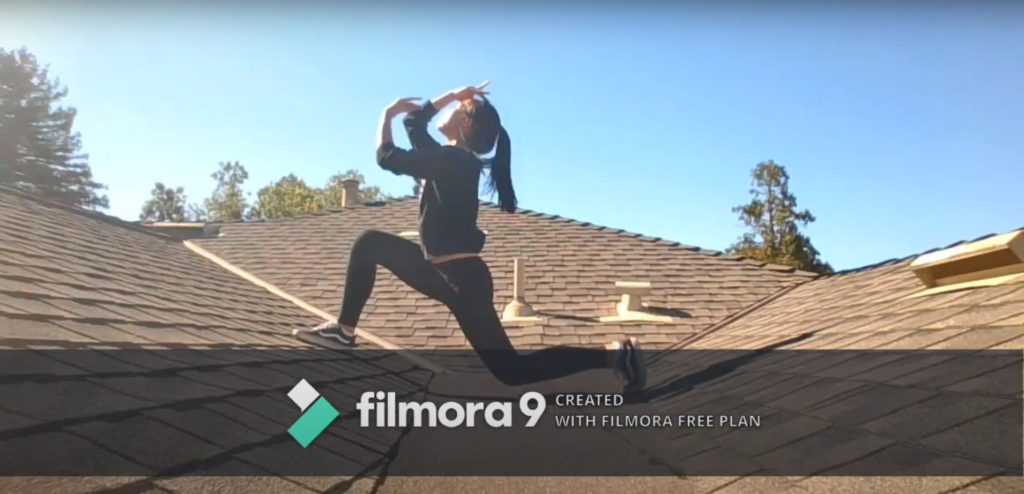 With a blaring “Filmora Free Plan” watermark, my rooftop music video clearly had everything but a big budget.