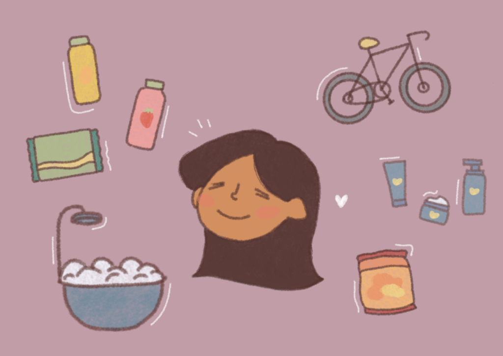 My favorite types of self-care! 