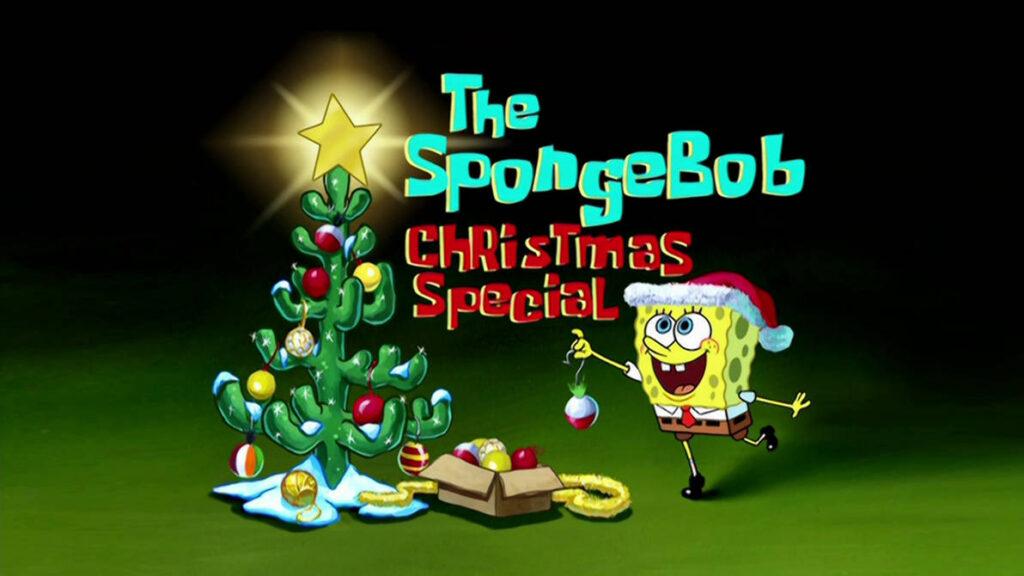 The+Spongebob+Christmas+Special%E2%80%99s+title+card.%C2%A0%C2%A0