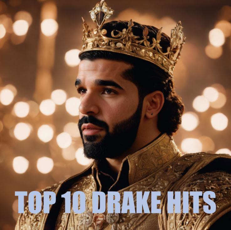 A fantasy of Drake in a rightful crown.