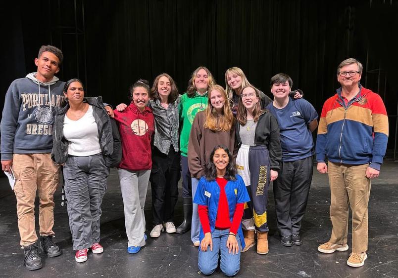 Saratoga Drama program winning first place at Norcal Play Festival by performing Kids Come Home, written and directed by Ryan Backhus
