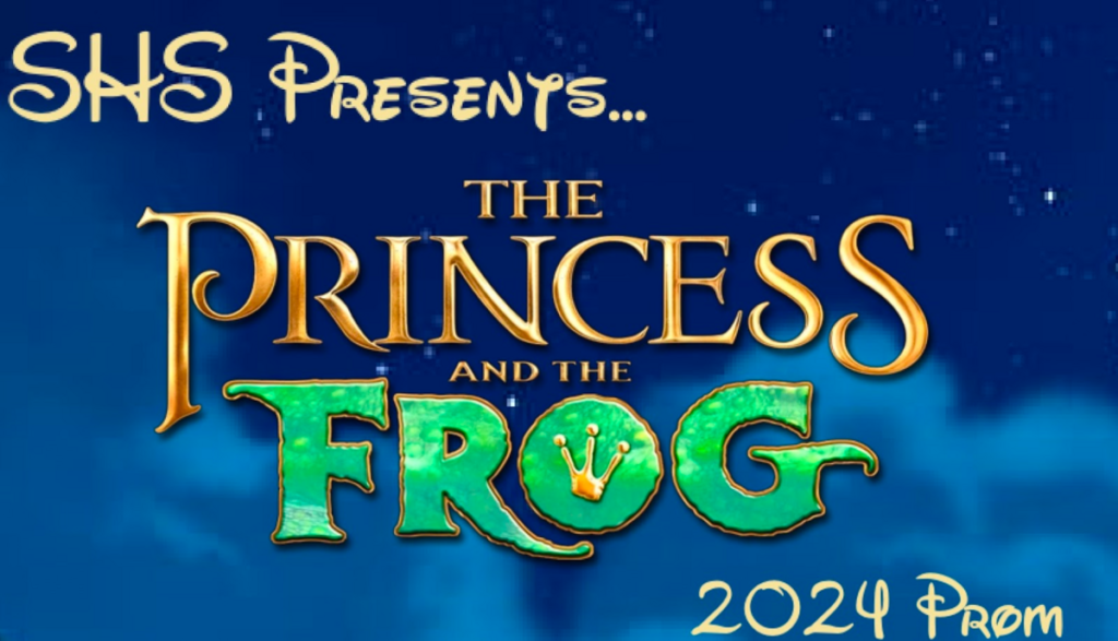 The theme for the 2024 prom is “The Princess and the Frog”.