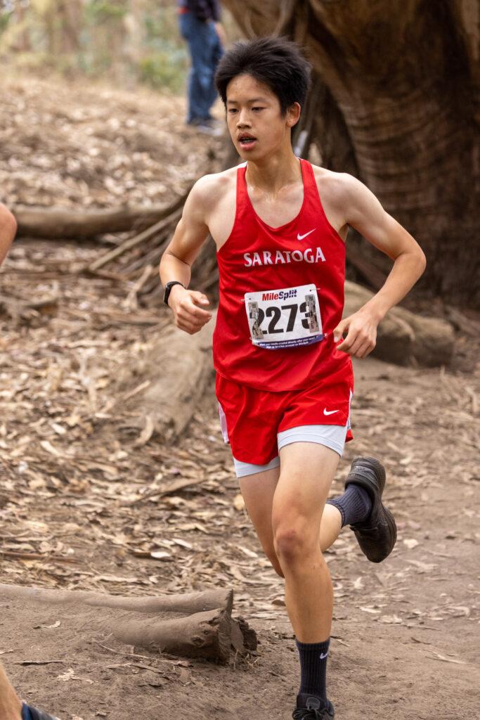 Steven Sun, then a sophomore, runs his first Lowell Invitational in Golden Gate Park.