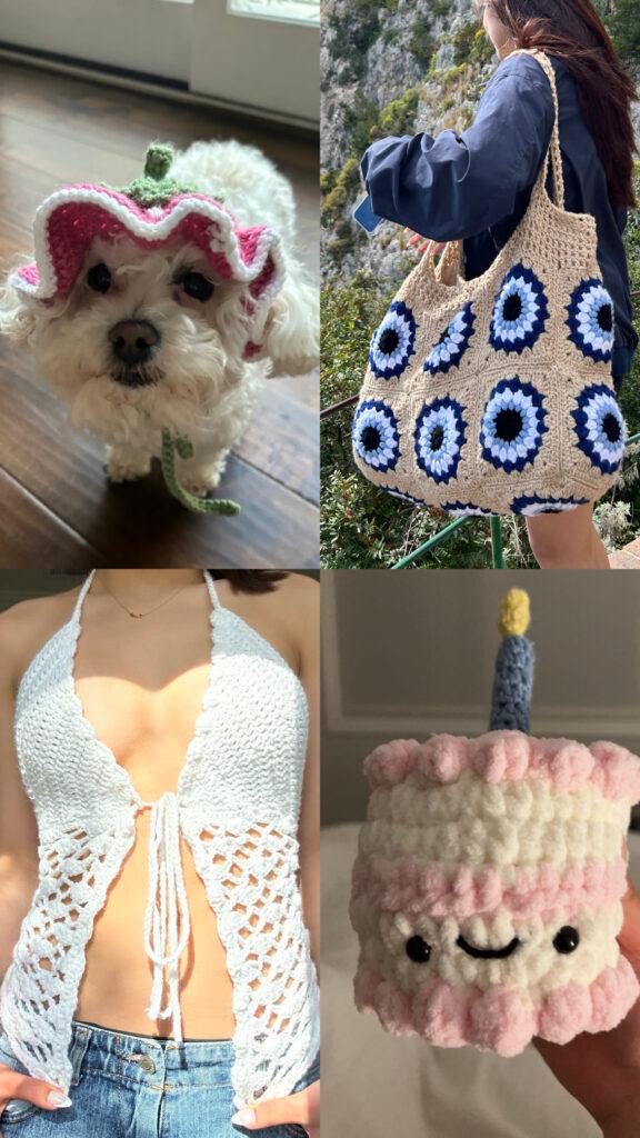 A collection of a few crochet projects I’ve completed in my free time.