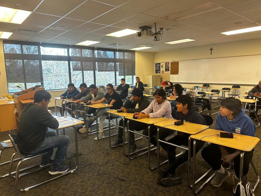 The Quiz Bowl team competes at the California Classic on Feb. 17