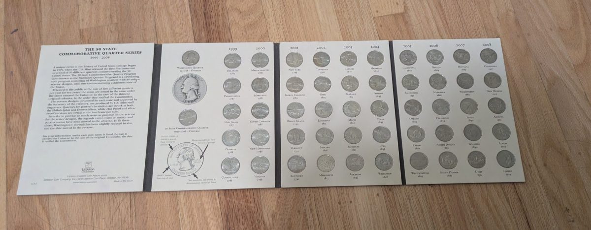 The complete 50 State Commemorative Quarter Series.