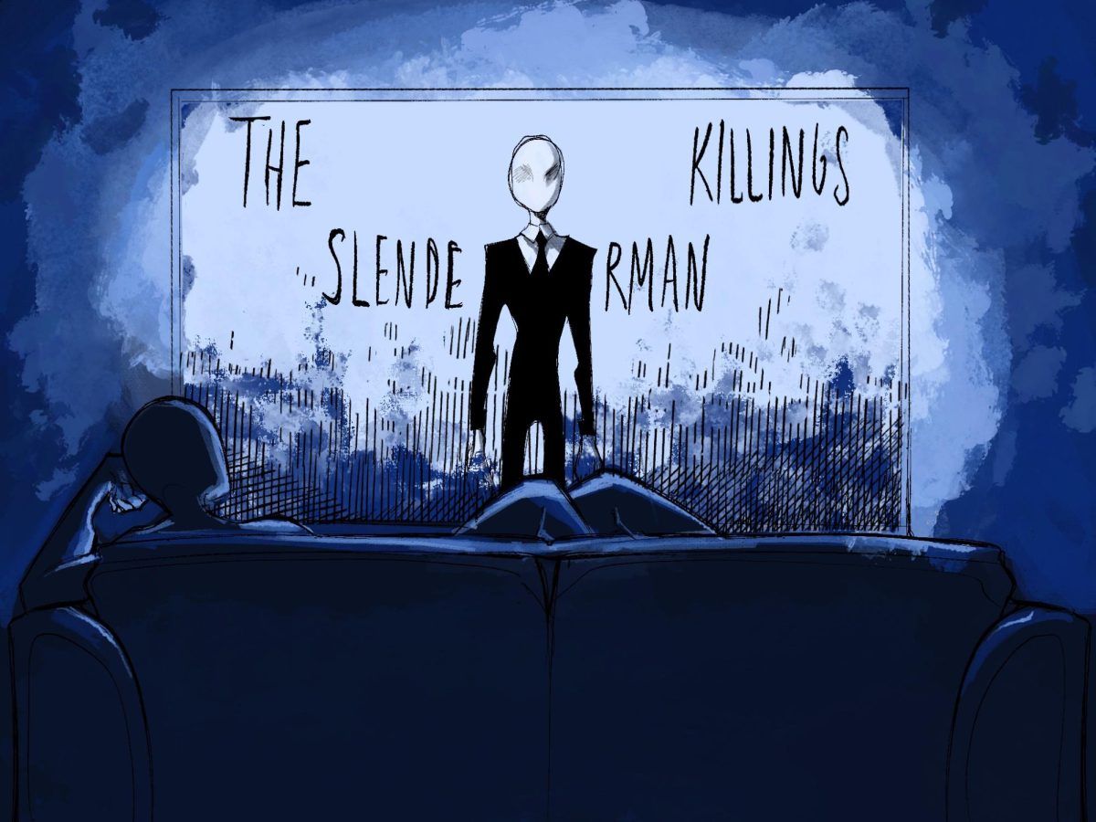 Absolutely hooked, I can’t stop myself from watching true crime, such as the Slenderman case. 