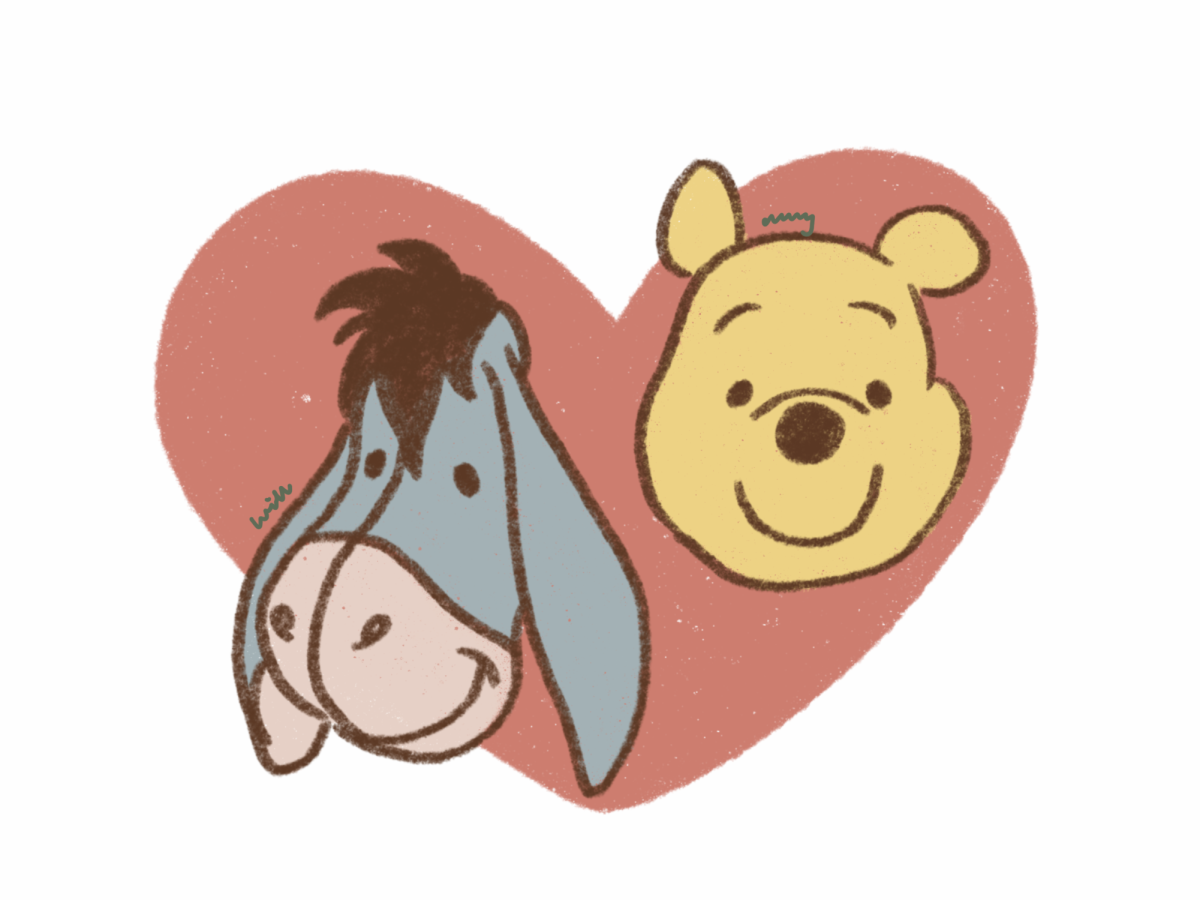 Eeyore and Pooh have a special place in our hearts.
