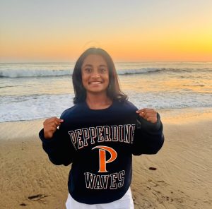 Junior Sahaana Potti has committed to Pepperdine.