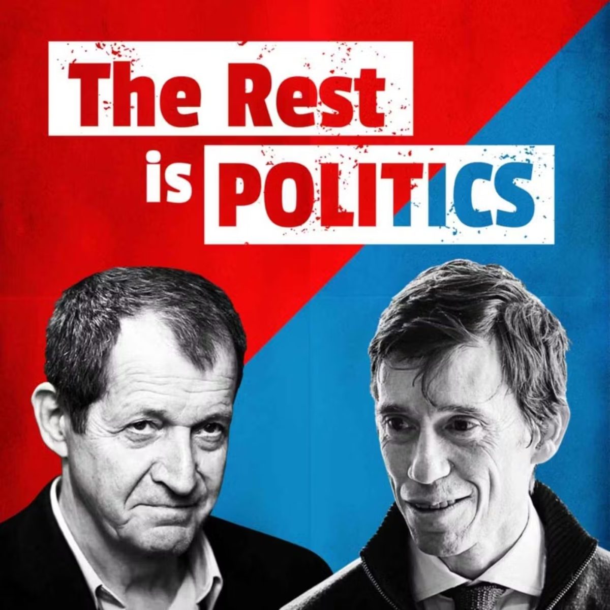 "The Rest is Politics” stars center-right British ex-politician Rory Stewart and center-left political strategist, Alastair Campbell.
