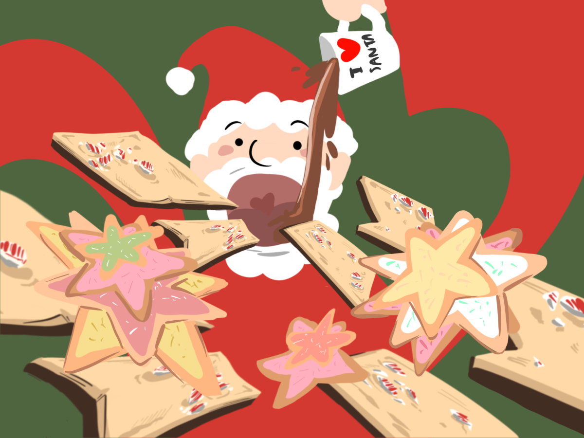 I feel jealous of Santa Claus because he gets to enjoy holiday treats from around the world on Christmas Eve.