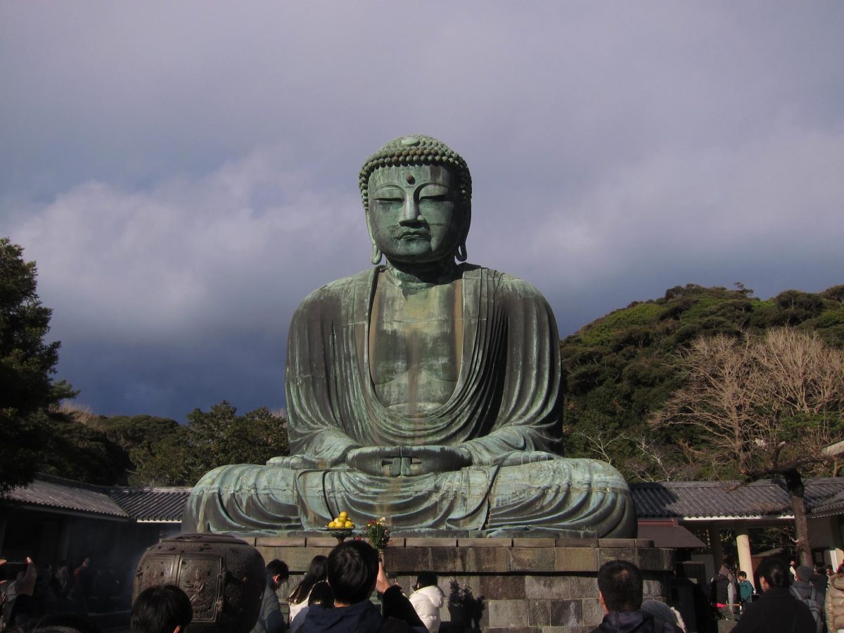 Shrines like the Kotoku-in Buddhist temple in Kamakura, Japan, are great sights, but they are also filled with tourists who take away from the location’s atmosphere.