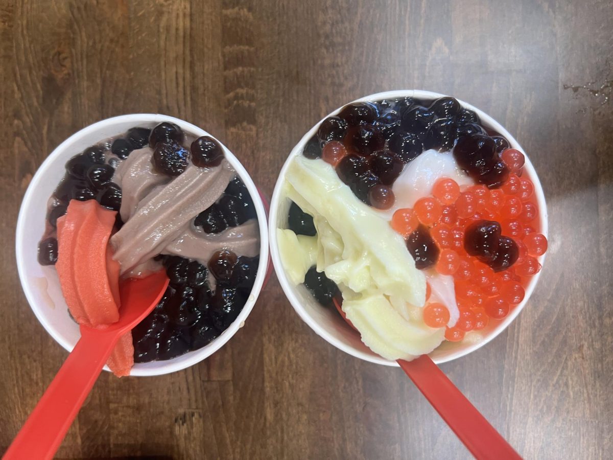 Our tasty frozen yogurts.