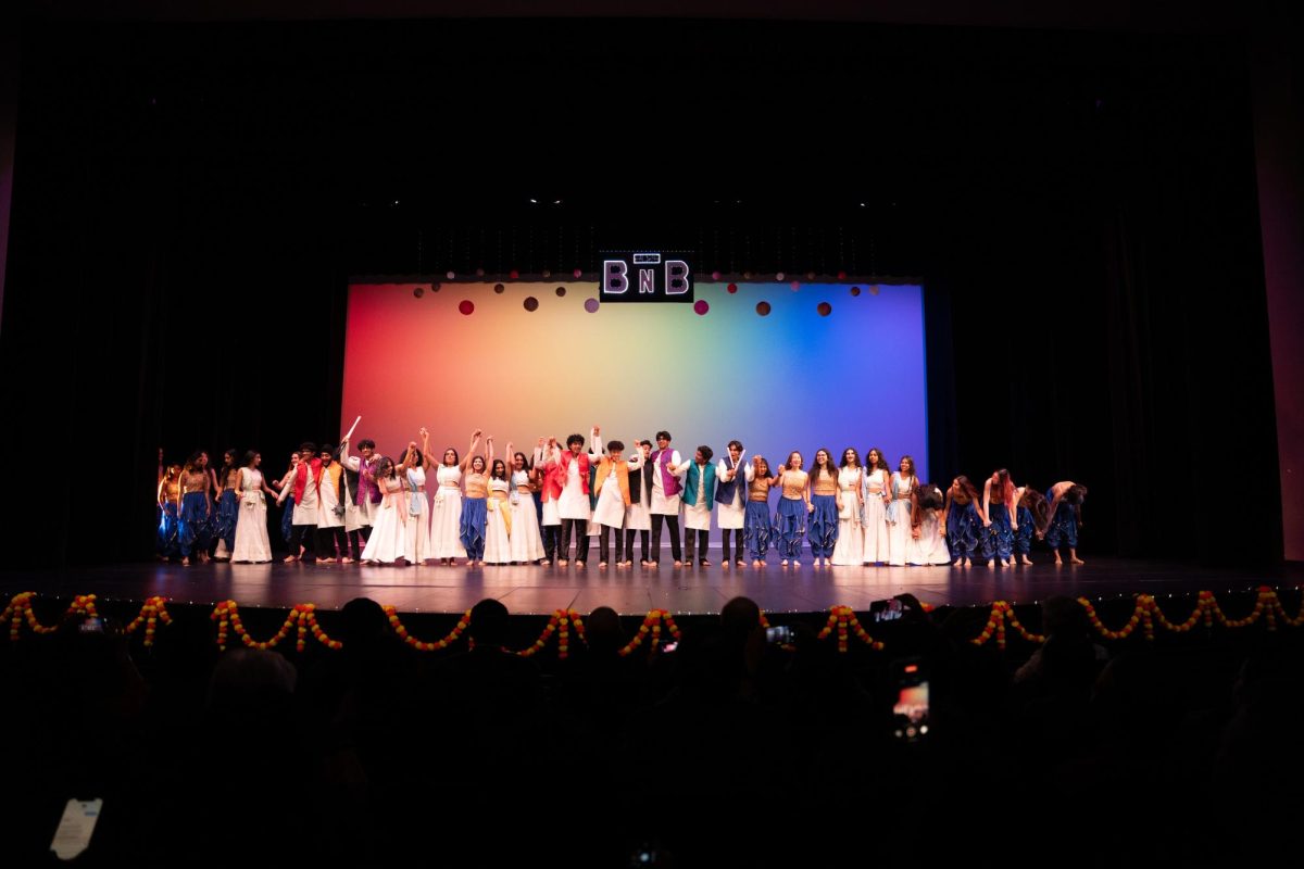 The Class of ‘25 lines up to take their final bow at the end of the first show.