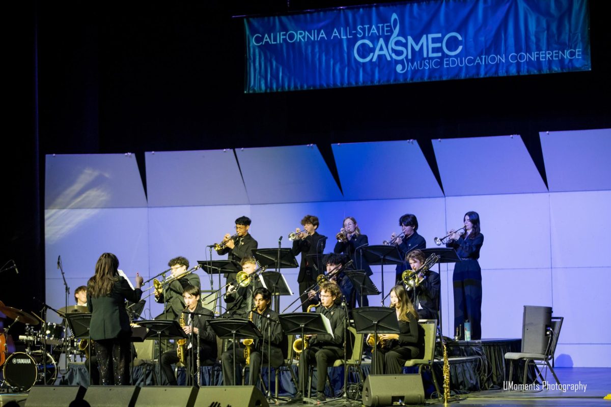 The high school Jazz Band performs their set on Jan. 17.
