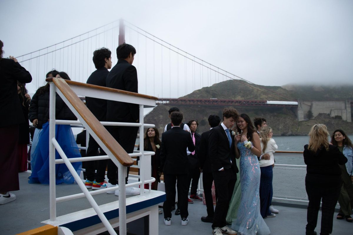 Last year’s prom held on a yacht on May 18