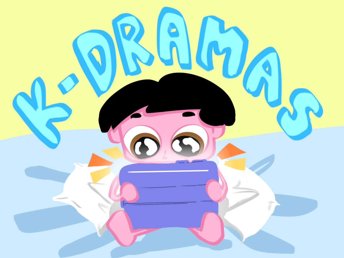 An accurate depiction of me on the verge of getting pulled into my screen when watching K-dramas.