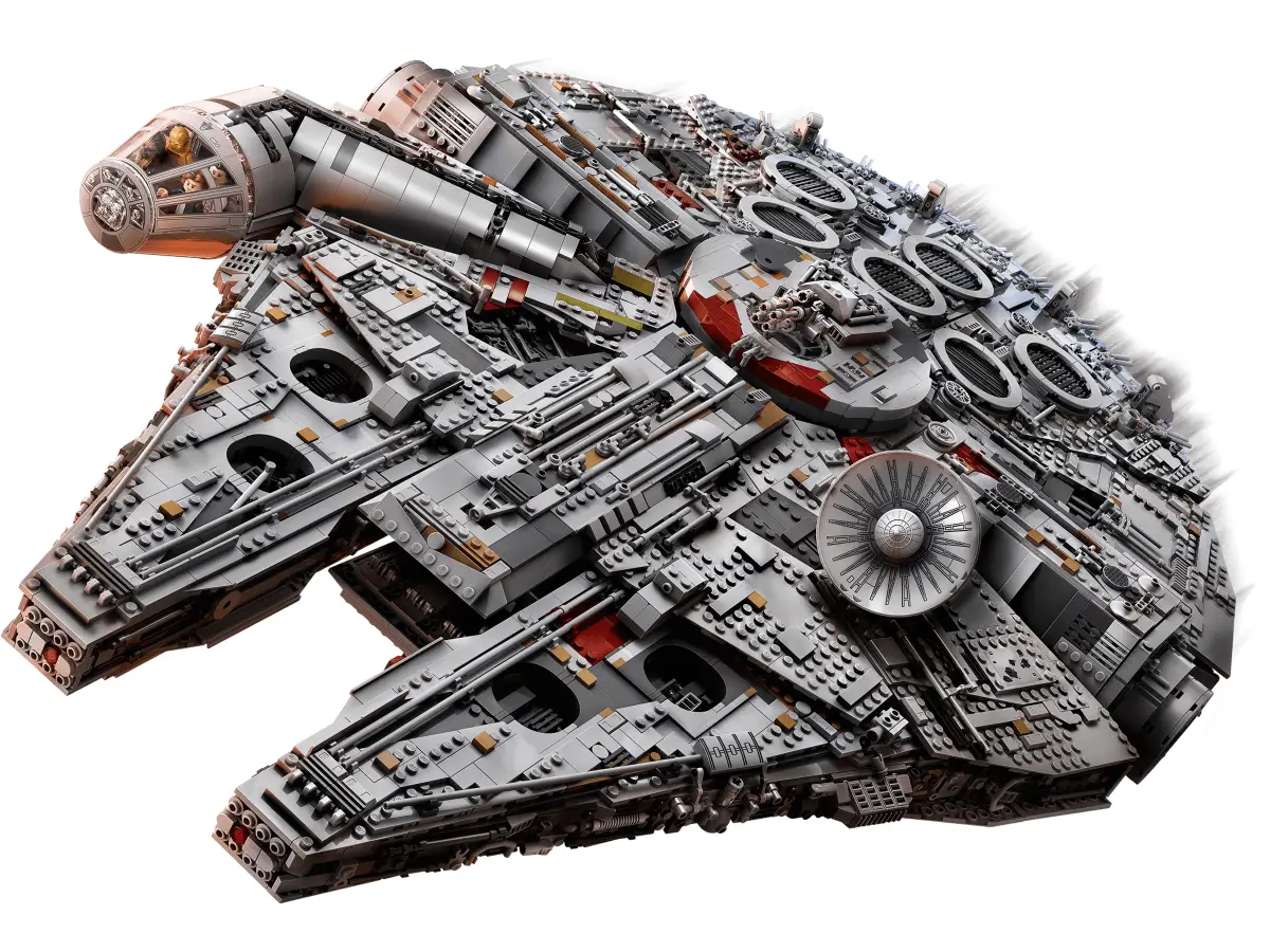 The LEGO Millenium Falcon, one of the best sets of all time.