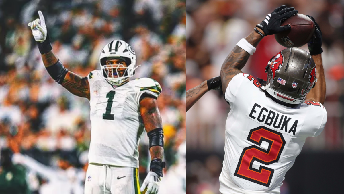 Buccaneers rookie Emeka Egbuka and veteran defensive lineman Micah Parsons are lined up for breakout seasons.