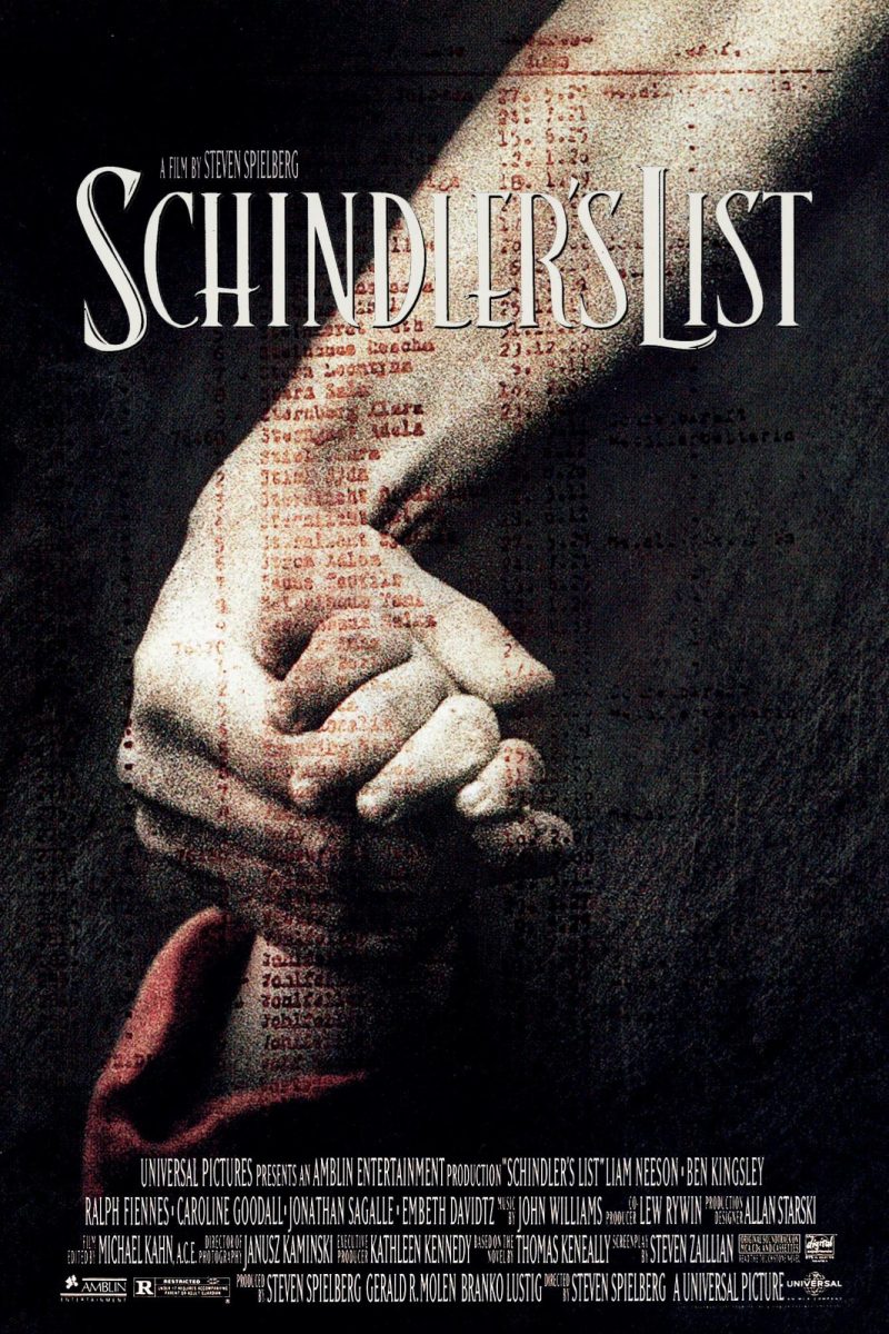 
 Courtesy of IMDb

Movie poster for “Schindler’s List.”