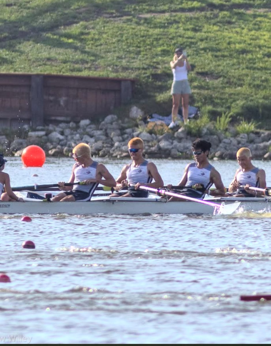  Courtesy of Dylan Zuo

Zuo (third from the left) and Alek (fourth from the left) compete at the Florida Nationals competition in June.