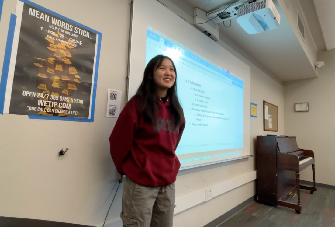  Courtesy of Ava Cai
Senior ASB president Ava Cai focuses on creating a stronger sense of community among students.