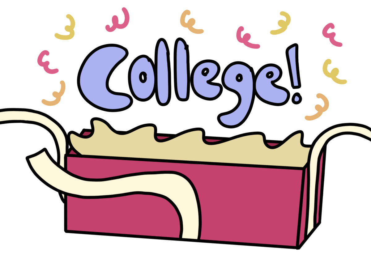 My wish is to open the present under the tree and be met with a college acceptance.