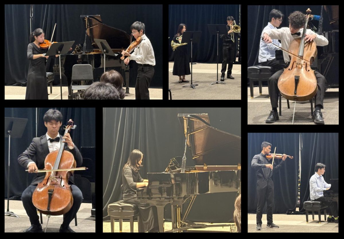 Musicians displayed their talents at the late-night concert in M101.