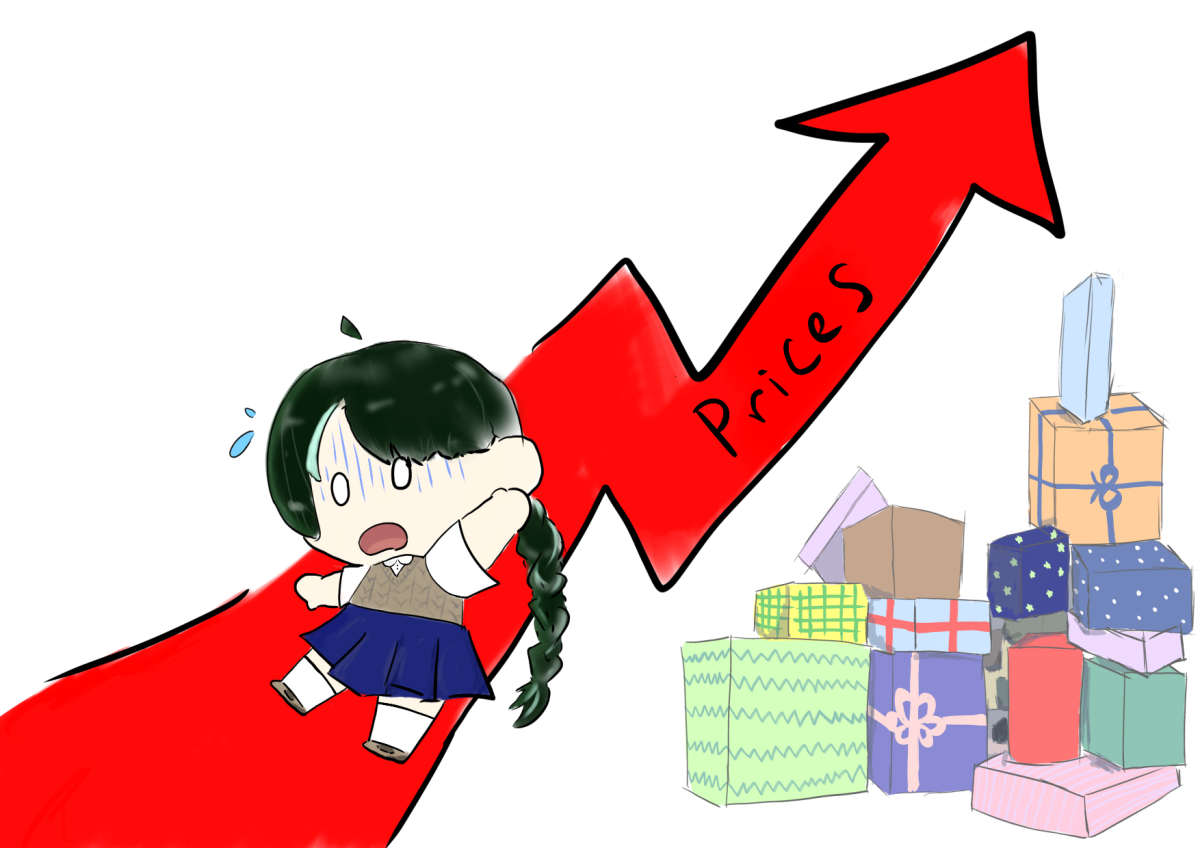 Increased prices of foreign goods may cause consternation among shoppers as the holiday season arrives.