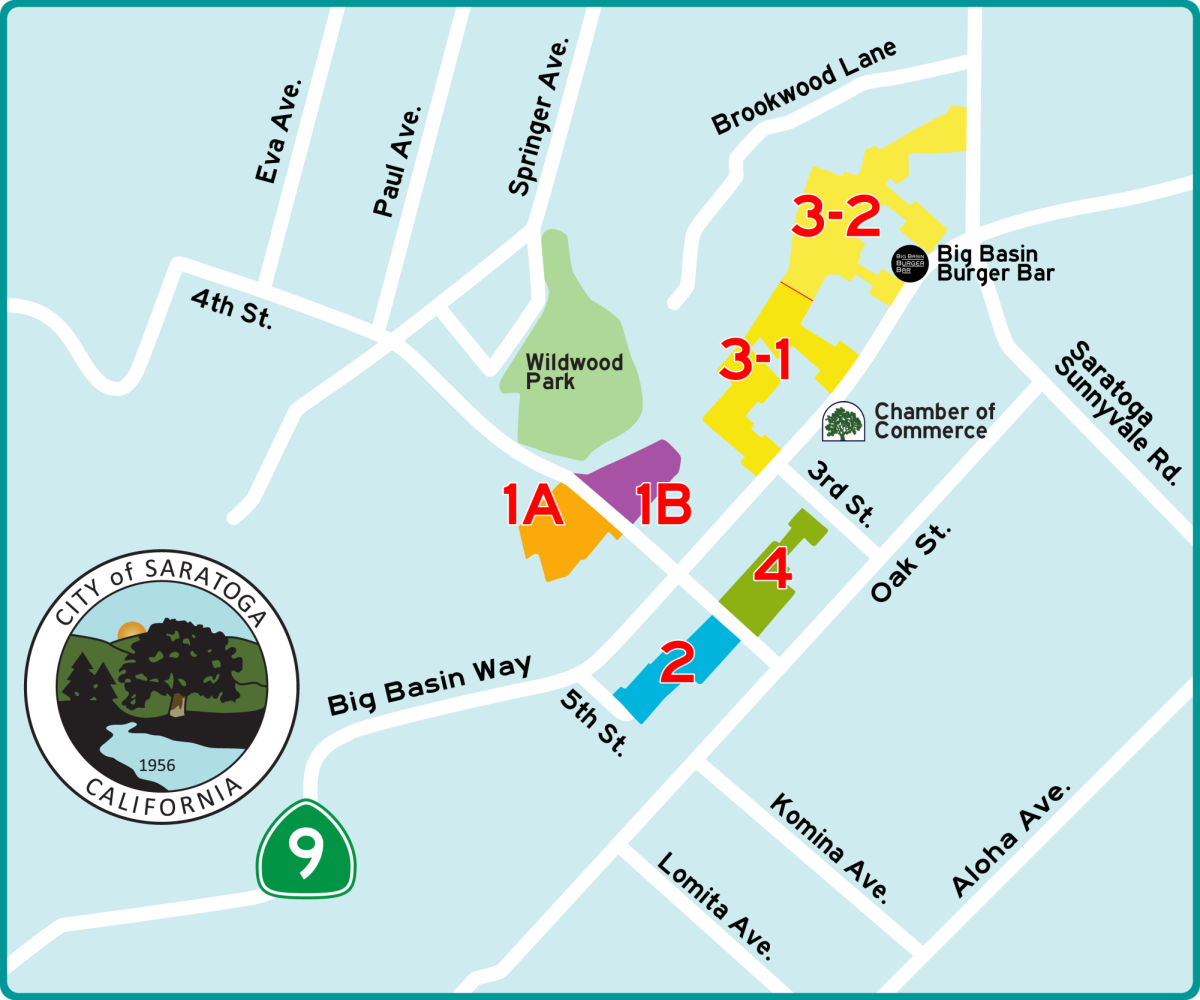  Courtesy of City of Saratoga 
Renovations took place across Saratoga Village.