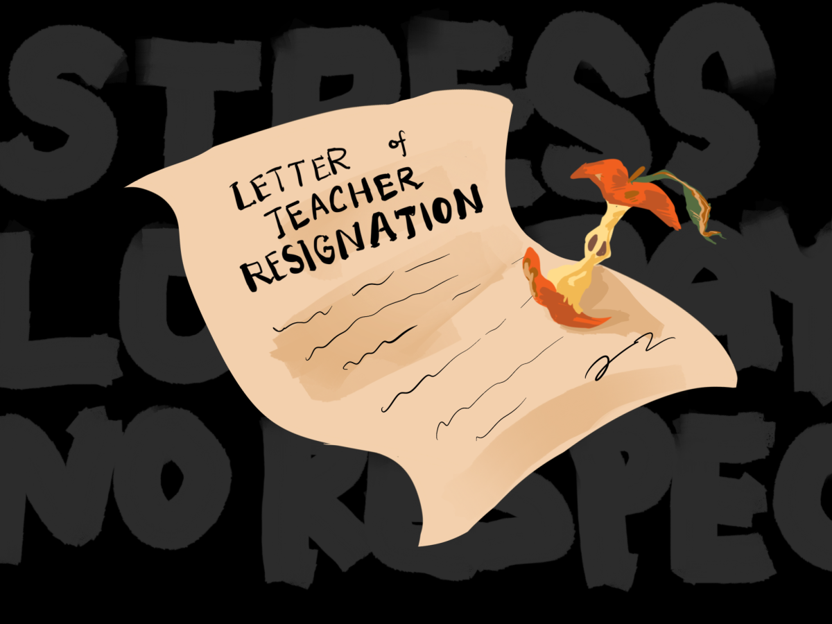 Teacher resignations are becoming more and more widespread.