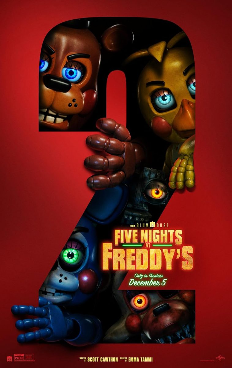  Courtesy of Blumhouse Productions
“Five Nights at Freddy’s 2” movie poster.