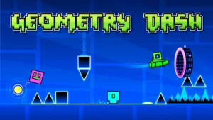  Courtesy of Fandom
"Geometry Dash" relies on a single input — the player’s tap or click — for all of its controls.