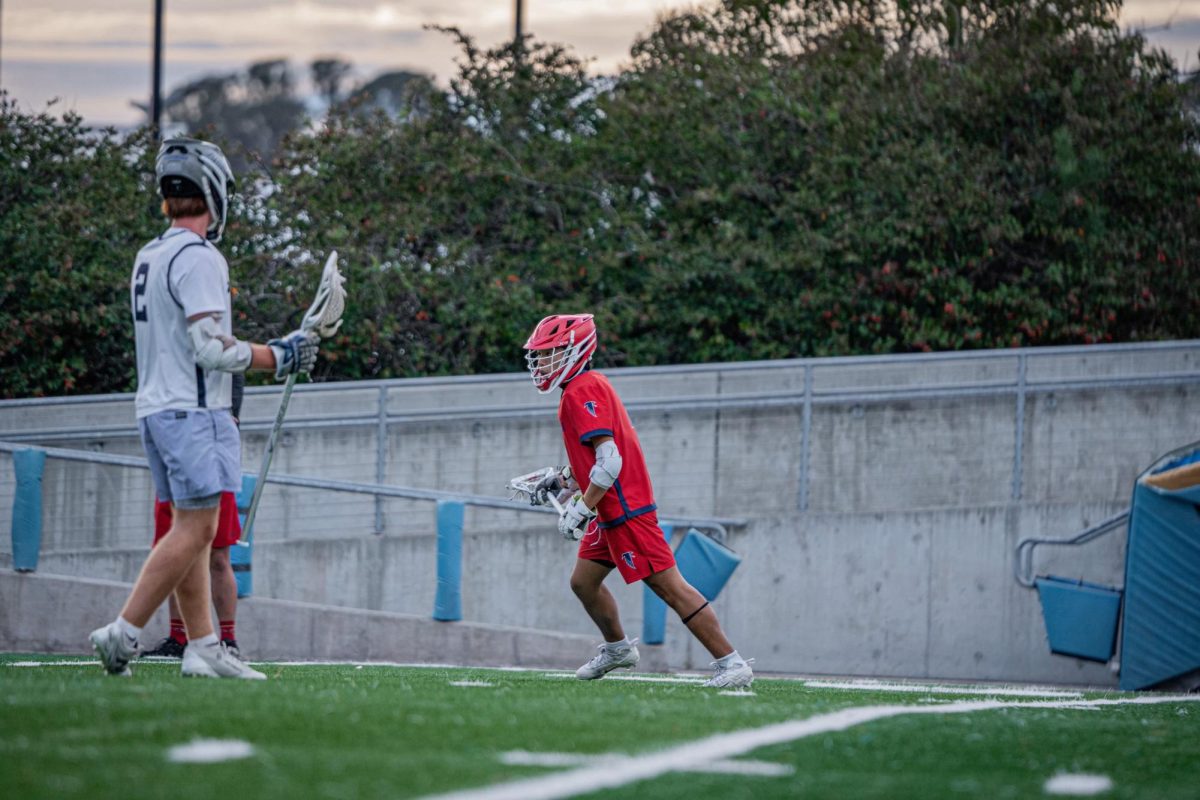  Courtesy of Noah Nguyen

Junior Noah Nguyen carries the ball against Aptos High in a preseason scrimmage. 