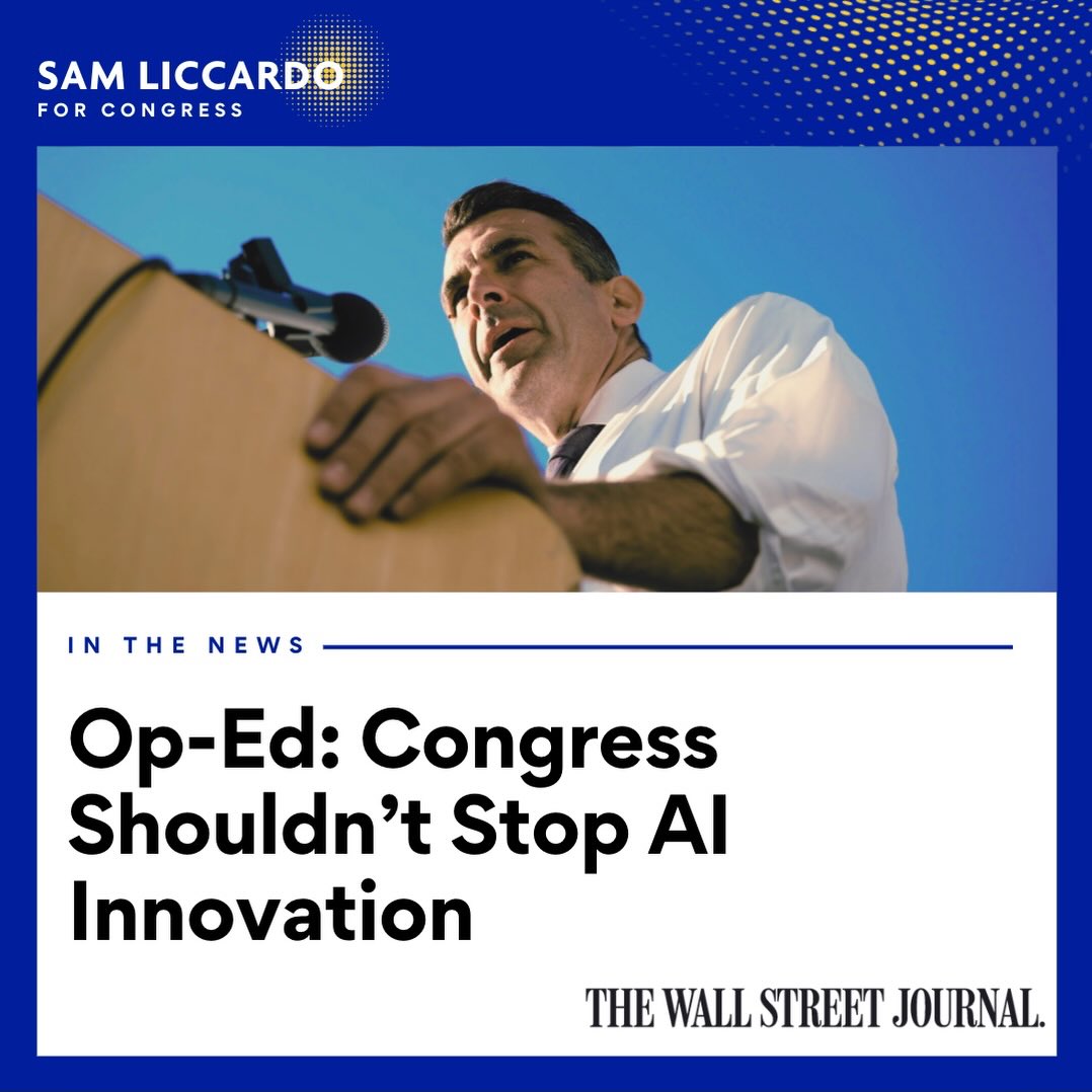 U.S. Rep. Sam Liccardo’s opinion piece overlooks the detrimental effects AI places on society and the environment.