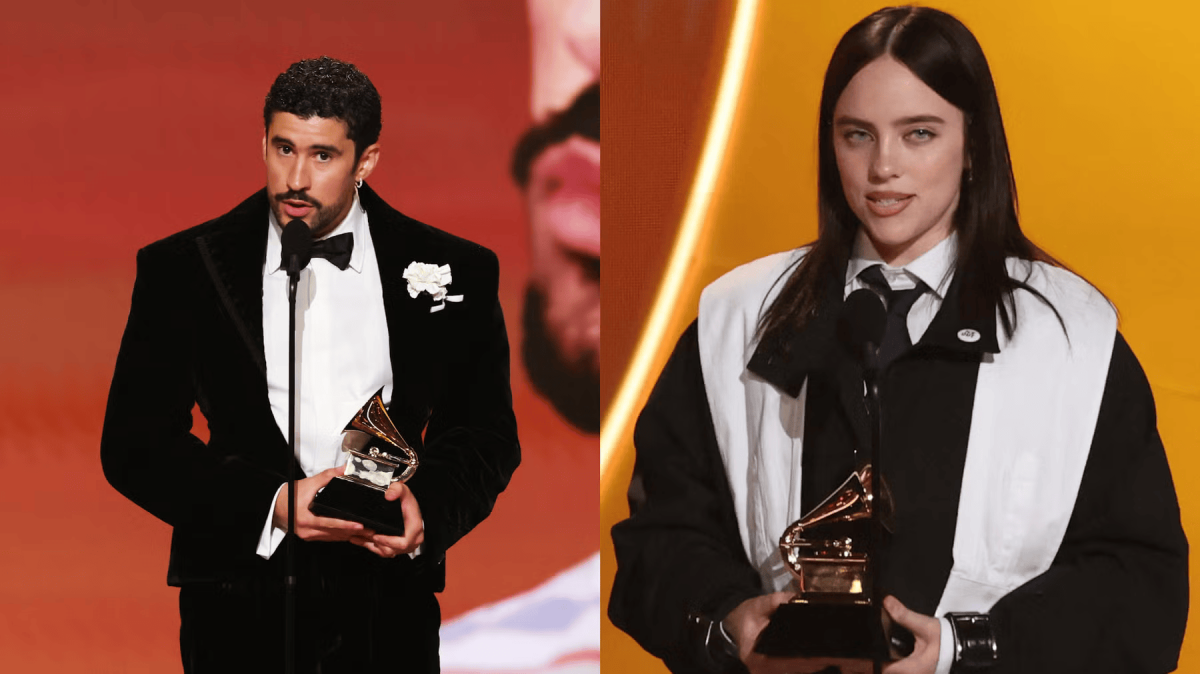  Courtesy of Cosmopolitan

Bad Bunny and Billie Eilish hold their Grammy Awards after speaking out about the injustices of U.S. immigration policies.