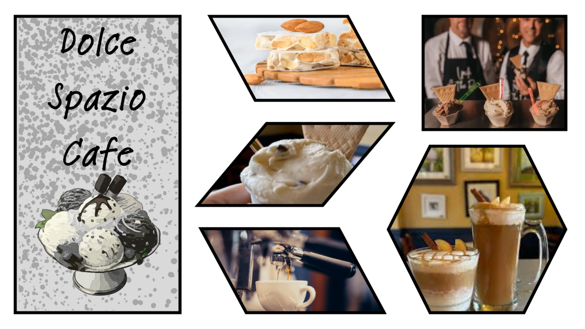 Dolce Spazio offers a wide range of sweet treats, from seasonal winter treats to iced drinks perfect for summer.