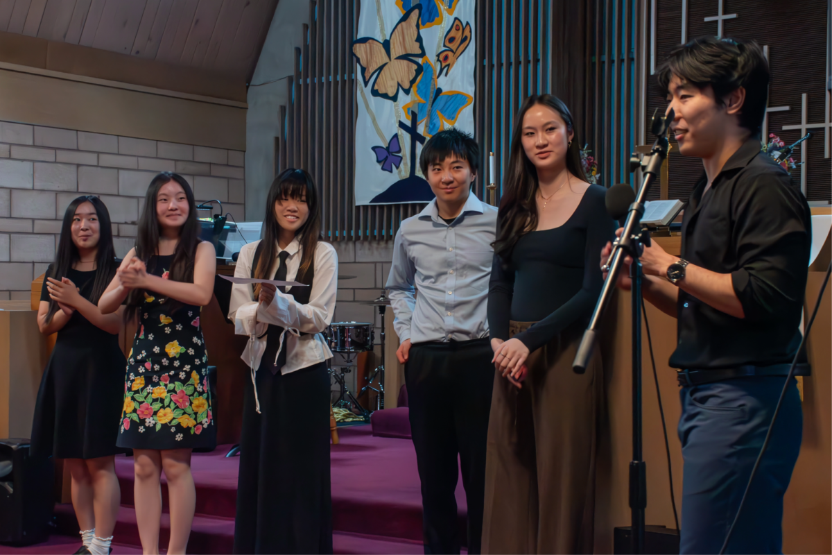 A few of the local performers at the 2025 spring concert at the Union Church in Cupertino.