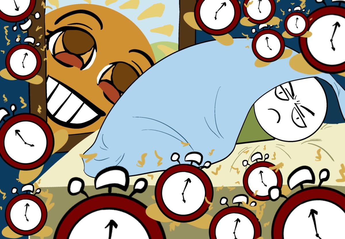Using hundreds of alarms will make sure you don’t accidentally fall asleep again. 
